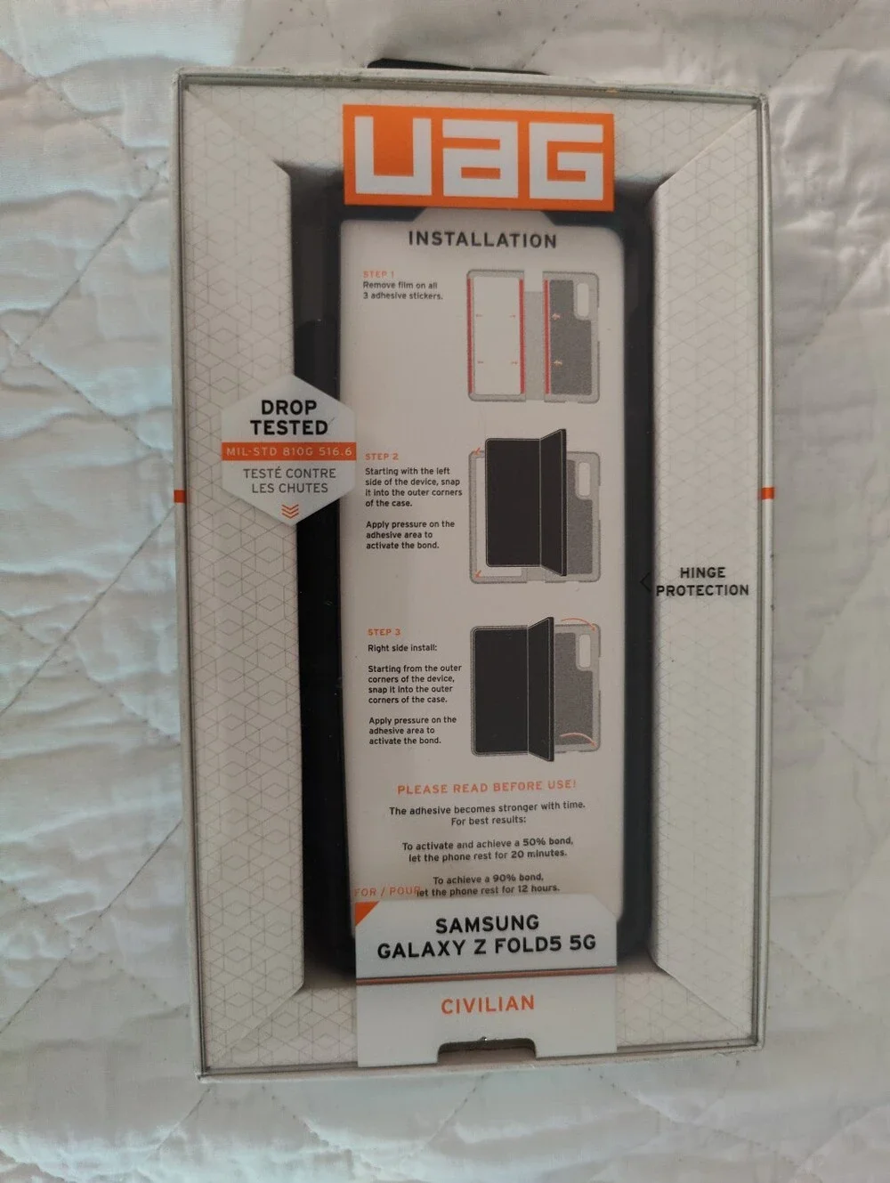 UAG Civilian Series case designed specifically for the Samsung Galaxy